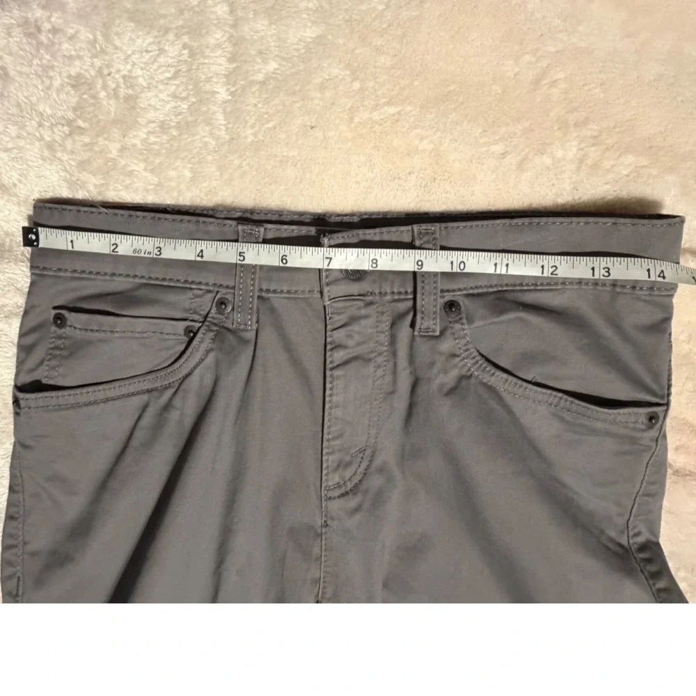 Levis 511 Slim Fit Boys Pants Gray Twill Size 16 Regular W28 L28 7648-G86